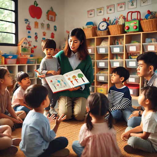 Gegenstände und Bilder regen Kinder zu eigenen Geschichten an