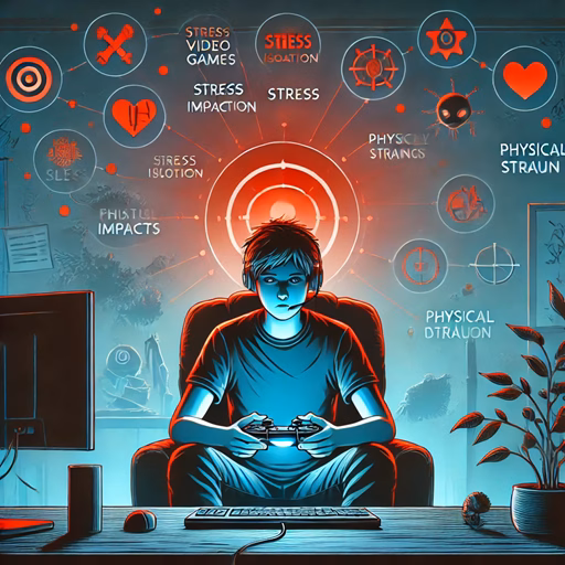 Die Auswirkungen von übermäßigem digitalem Spielen