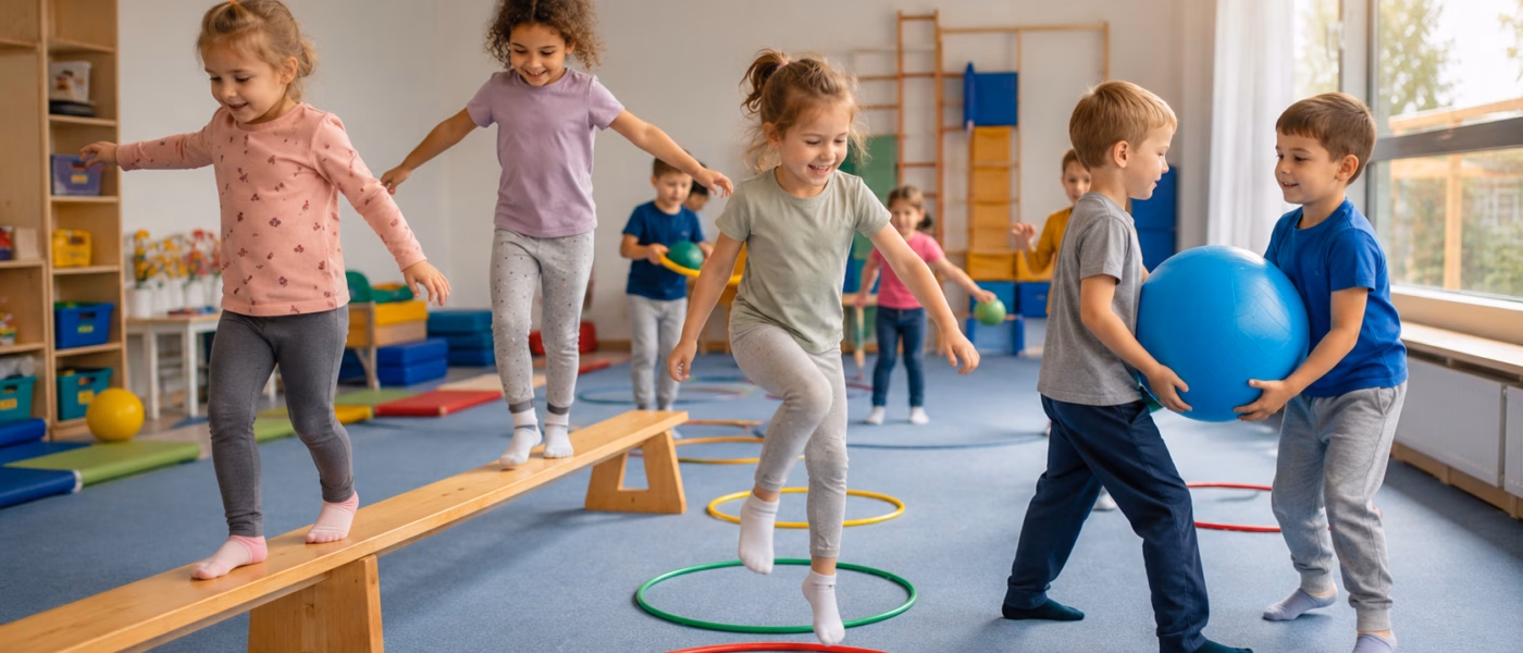 Bewegungsspiele für Vorschulkinder