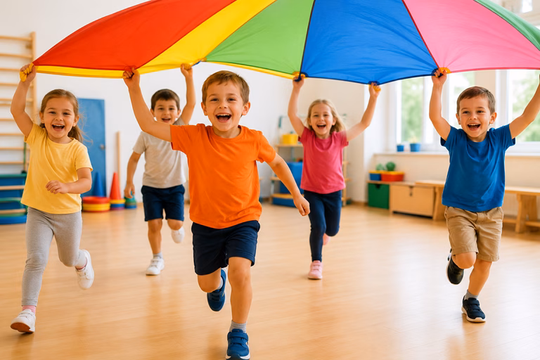 Bewegungsspiele im Kindergarten