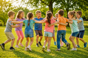 Die 20 besten Gruppenspiele für Kinder