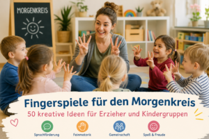 Fingerspiele für den Morgenkreis – 50 kreative Ideen für Erzieher und Kindergruppen 2 tolle spiele im morgenkreis