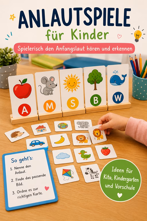 Anlautspiele für Kinder