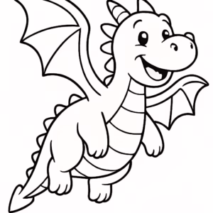 Einheit 1: Freundlicher Flugdrachen Illustration
