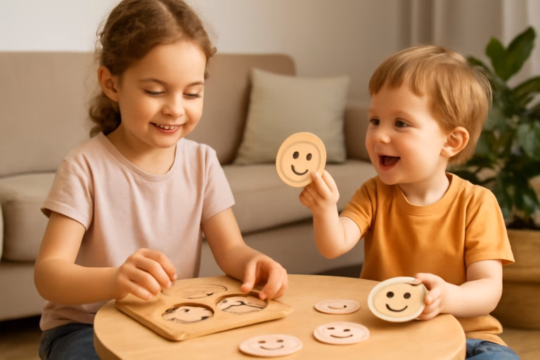 emotionen geschwister spiele fördern – passendes Artikelbild