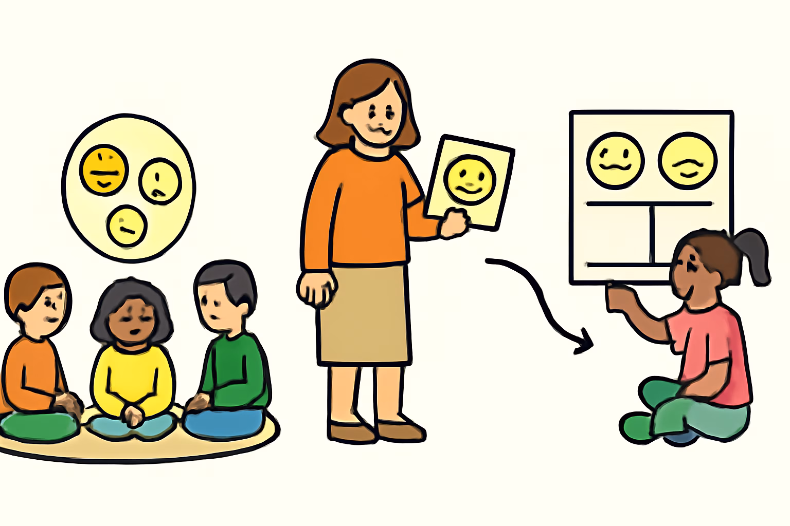 Gefühle im Morgenkreis: Spiele zum emotionalen Start in den Tag 6 Emotionen-Spiele fest im Morgenkreis verankern: Routinen schaffen und flexibel bleiben – emotionen spiele morgenkreis