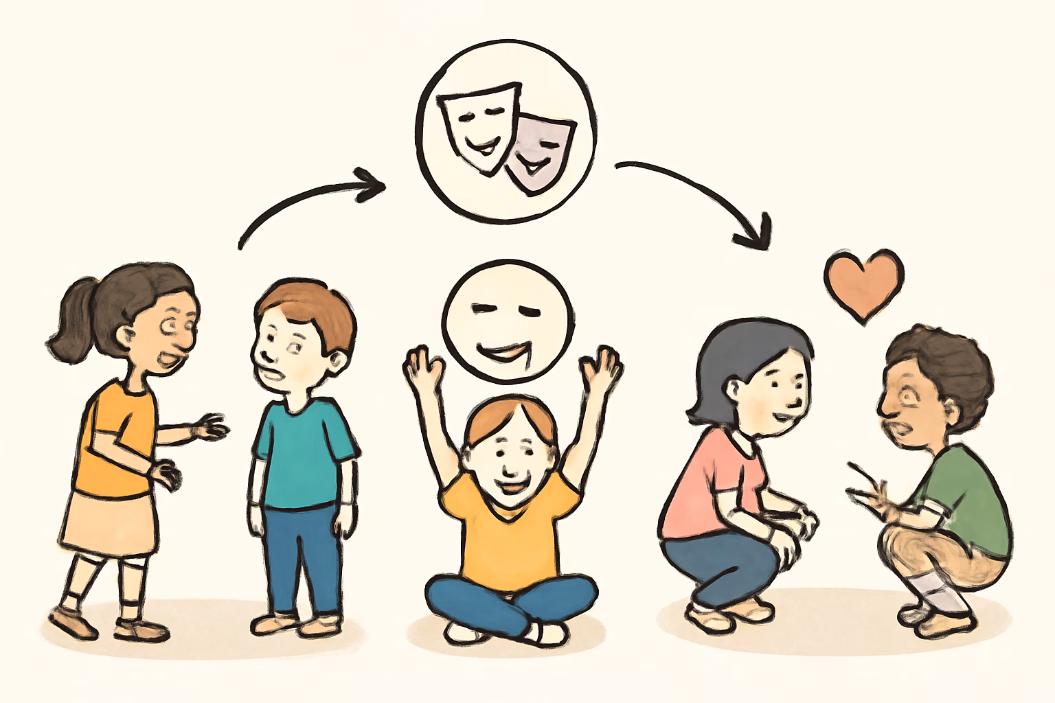 Spiele ohne Material zur Förderung des emotionalen Ausdrucks bei Kindern 6 Flexible Einsatzbereiche für Emotionen-Spiele ohne Material – emotionen spiele ohne material kinder