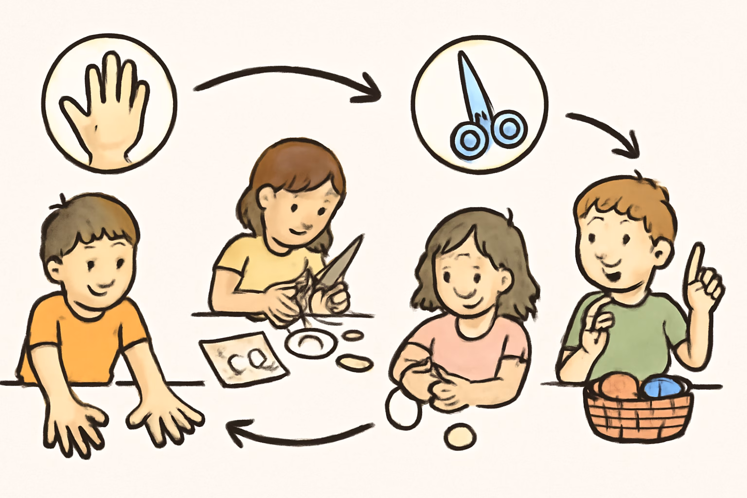 Feinmotorik fördern: Bastel- und Fingerspiele für Kinder von 3 bis 8 Jahren 3 Fingerspiele: Spielerisch die Feinmotorik stärken – feinmotorik fördern bastelspiele