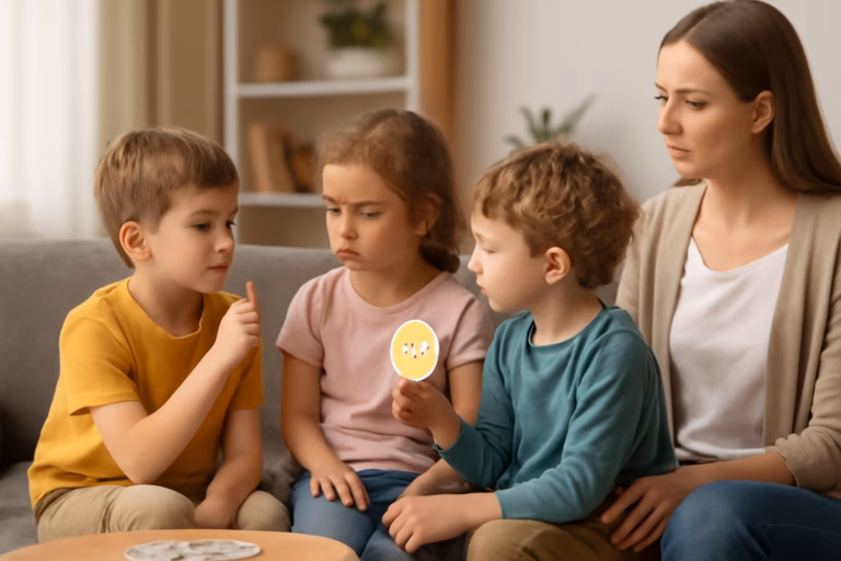 Konfliktlösung mit Kindern: Spiele, die Gefühle und Kommunikation stärken 16 konfliktlösung emotionen spiele kinder – passendes Artikelbild