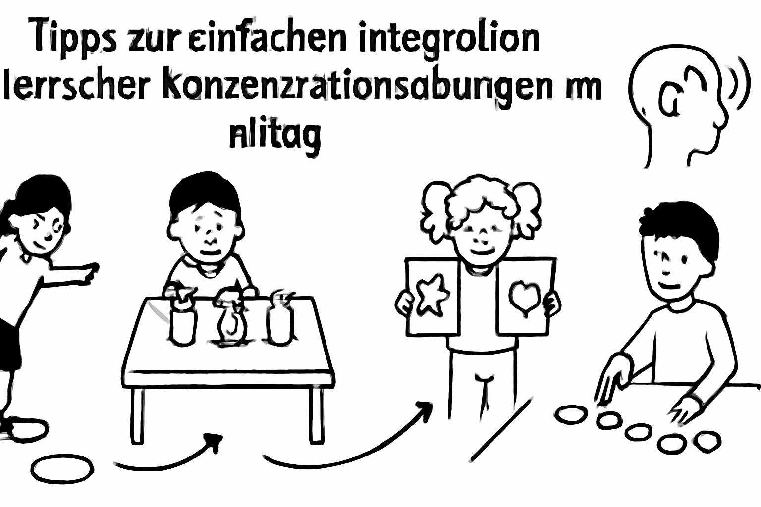 Tipps zur einfachen Integration spielerischer Konzentrationsübungen im Alltag – konzentrationsuebungen alltag kinder