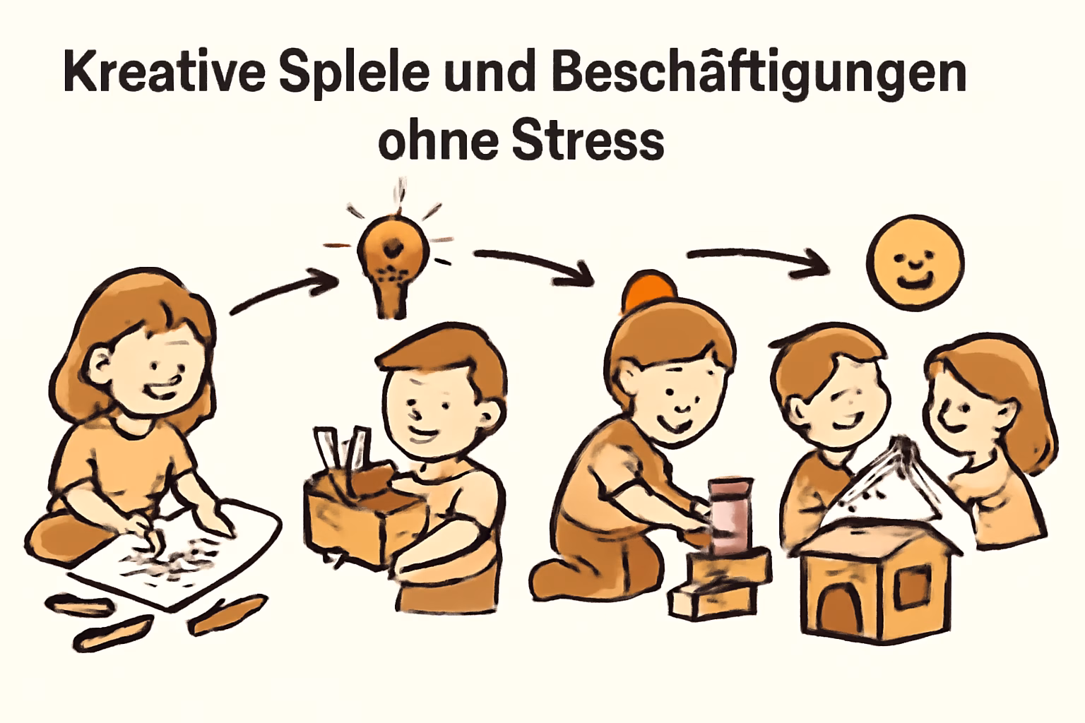 Kreative Spiele und Beschäftigungen ohne Stress – kreative spiele alltag kinder