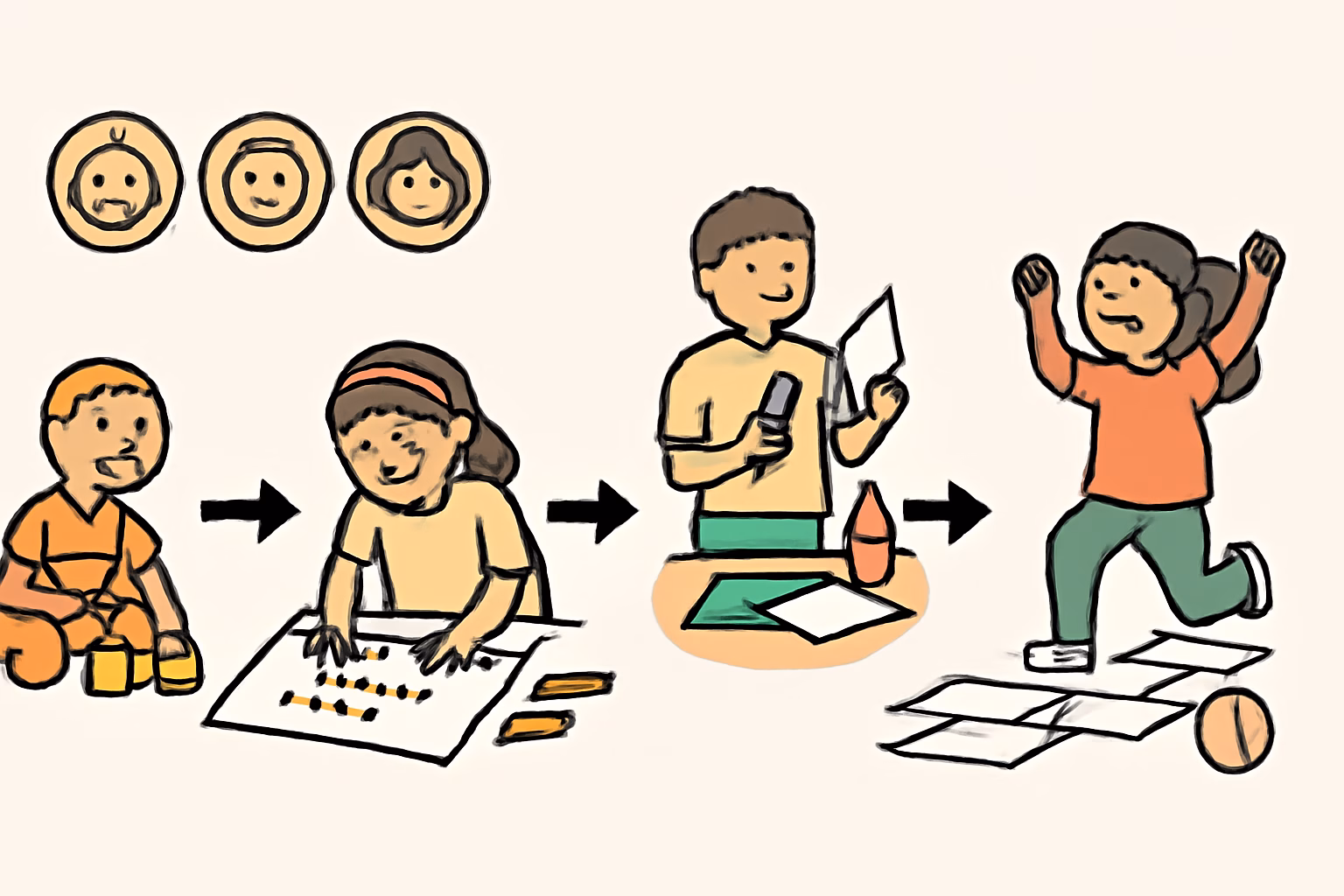 Spiele und Bastelideen für verschiedene Altersgruppen – kreative spiele alltag kinder