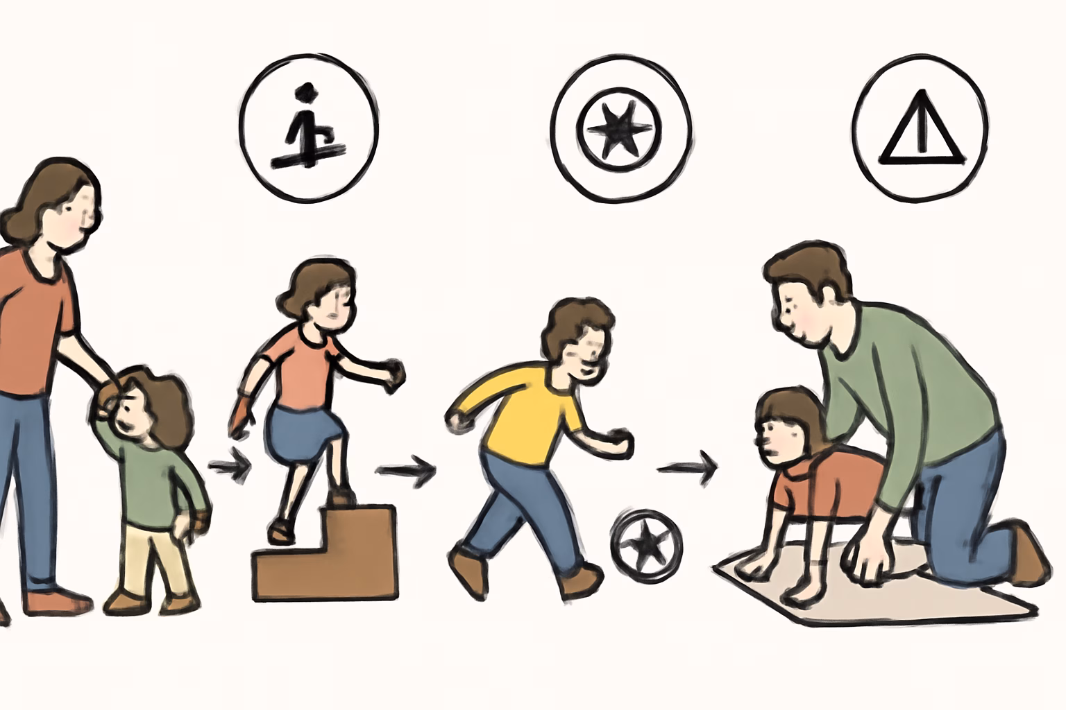 Motorikförderung im Familienalltag: So gelingt Bewegungsspaß für Kinder und Eltern 2 Typische Alltagssituationen, die sich für Motorikförderung besonders eignen – motorik fördern familienalltag