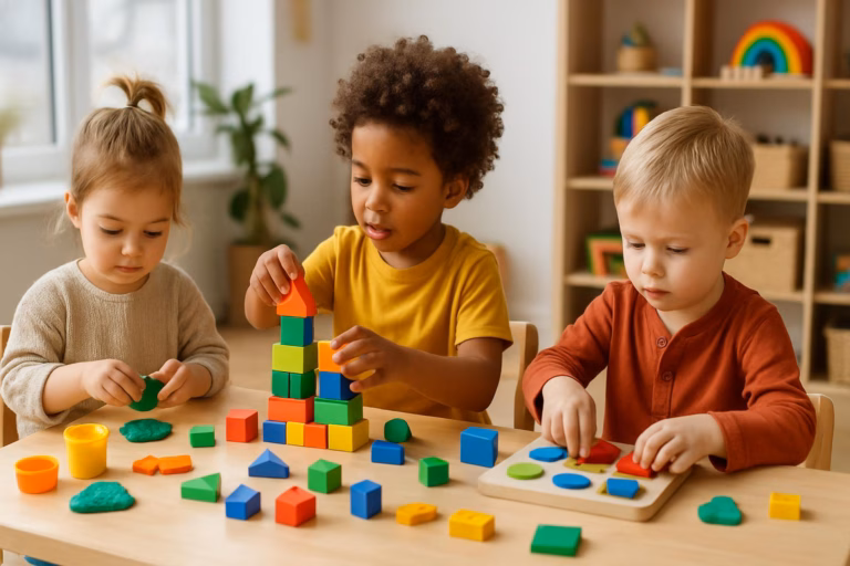 Pädagogische Spiele für Kinder ab 2 Beitragsbild