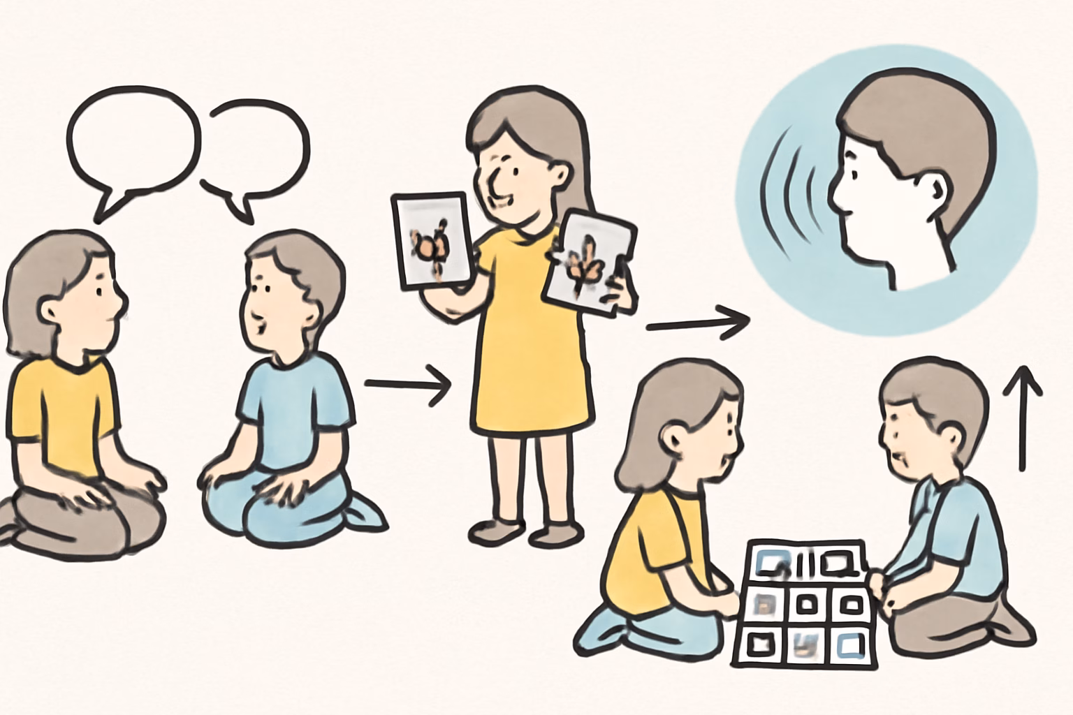 Ruhige Spiele für unruhige Nachmittage: Kinder im Alltag besänftigen und fördern 3 Sprachspiele helfen, den Alltag zu entschleunigen und die Sprachentwicklung zu fördern – ruhige spiele kinder alltag