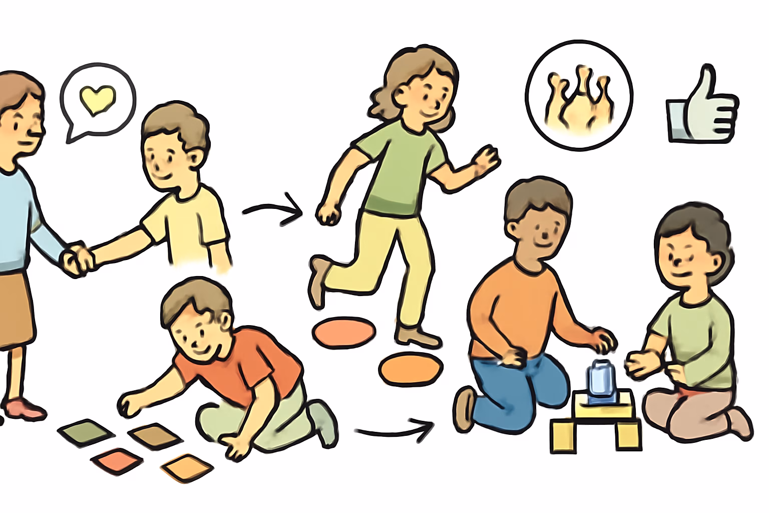 Sozialkompetenz bei Kindern spielerisch fördern: Praktische Spiele für den Alltag 4 Praktische Spiele zur Förderung der Sozialkompetenz im Alltag – sozialkompetenz fördern spiele