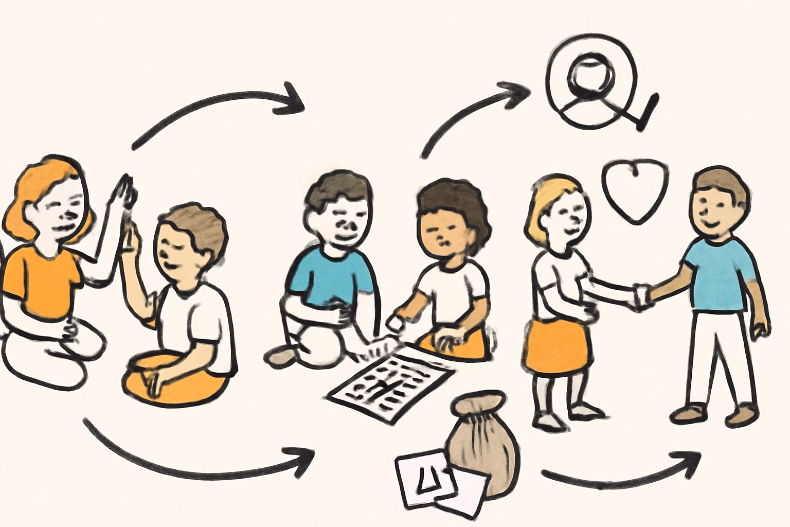 Sozialkompetenz bei Kindern spielerisch fördern: Praktische Spiele für den Alltag 9 Sozialkompetenz fördern für ein harmonisches Miteinander im Alltag – Ihr Beitrag als Begleiter*in – sozialkompetenz fördern spiele