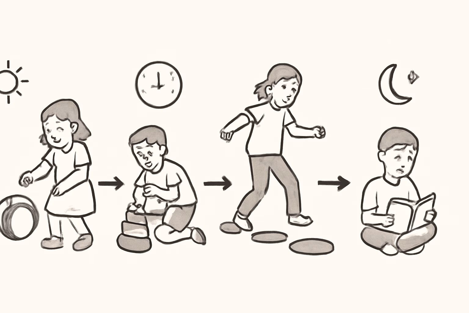 Mit Spielen den Familienalltag strukturieren: Rituale und Beschäftigungen einfach gestalten 4 Spiele für klare Tagesabschnitte – Übergänge kinderleicht meistern – spiele familienalltag struktur