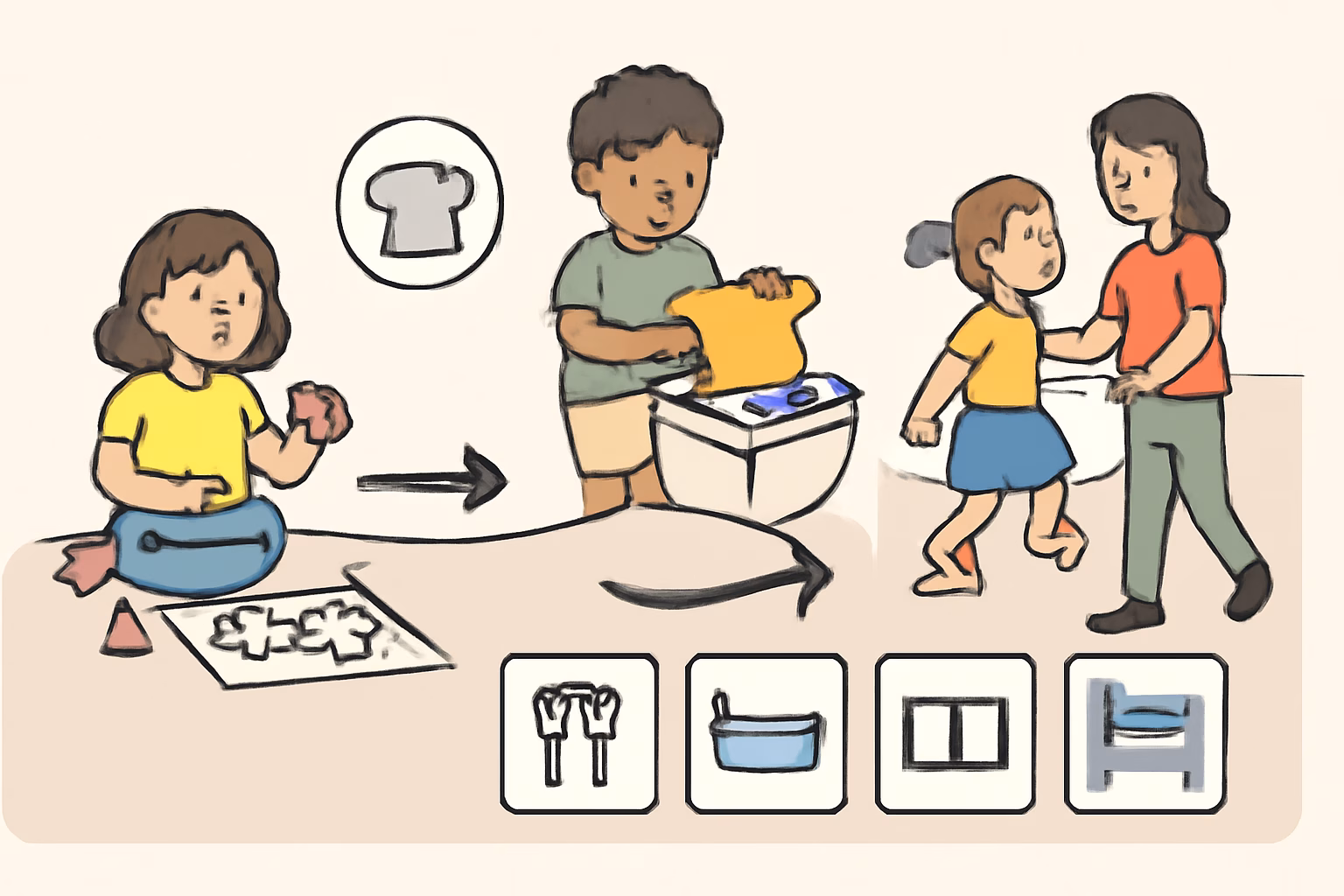 Mit Spielen den Familienalltag strukturieren: Rituale und Beschäftigungen einfach gestalten 5 Alltagssituationen spielerisch meistern – So klappt’s mit der Familienstruktur – spiele familienalltag struktur