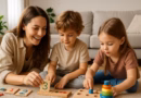 Spielerisch lernen mit Kindern zuhause Beitragsbild