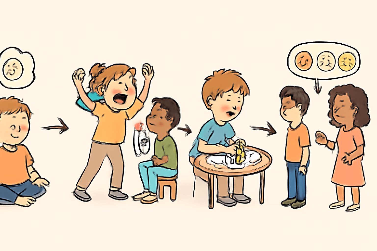 Spiele zur Unterstützung des emotionalen Ausdrucks bei Kindern mit ADHS – emotionale entwicklung kinder adhs spiele