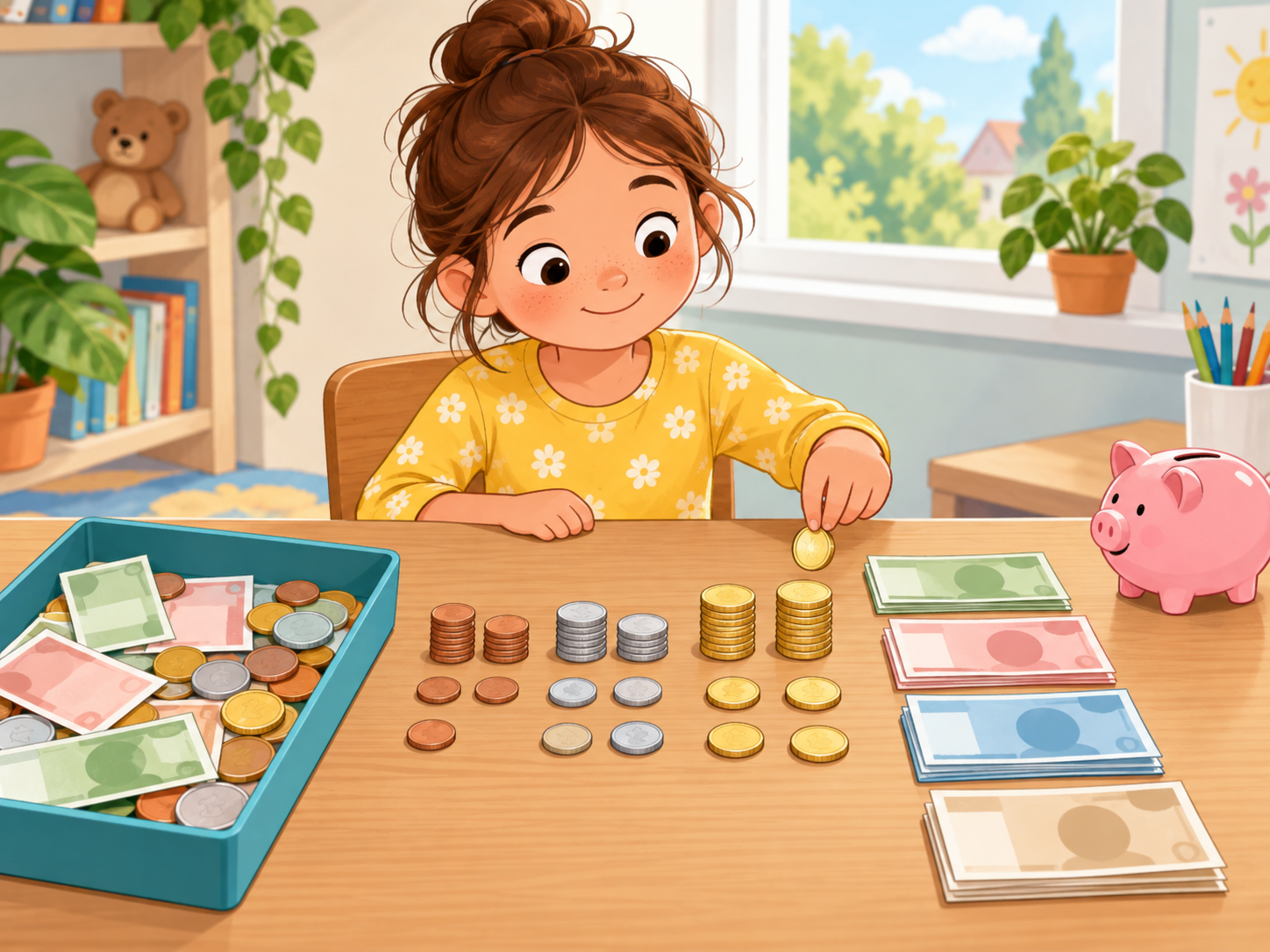 Geld im Alltag - Beispielbild