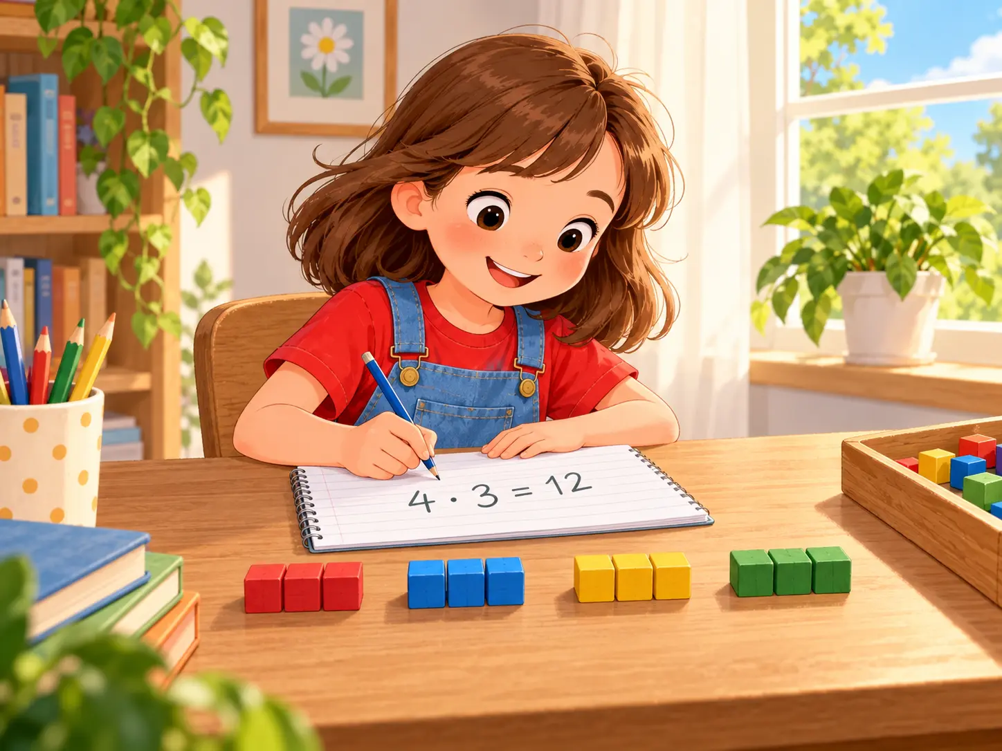 Multiplikation im Heft – Mathematik Klasse 3