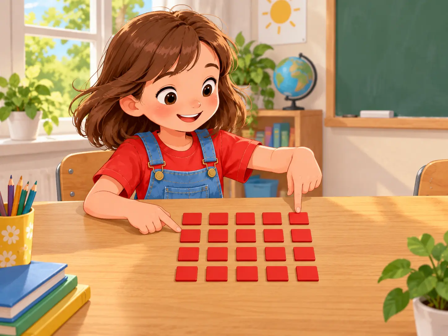 Reihen und Spalten – Mathematik Klasse 3