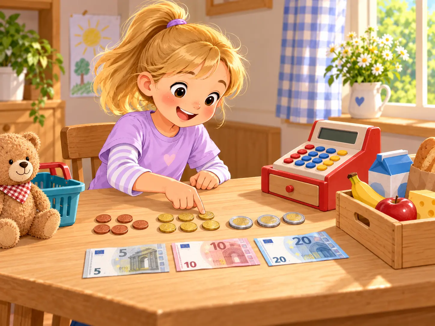 Geld zählen – Mathematik Klasse 3