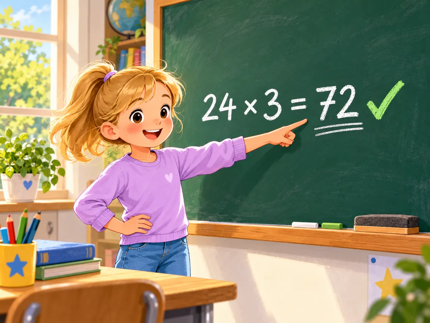 24 mal 3 – Mathematik Klasse 3
