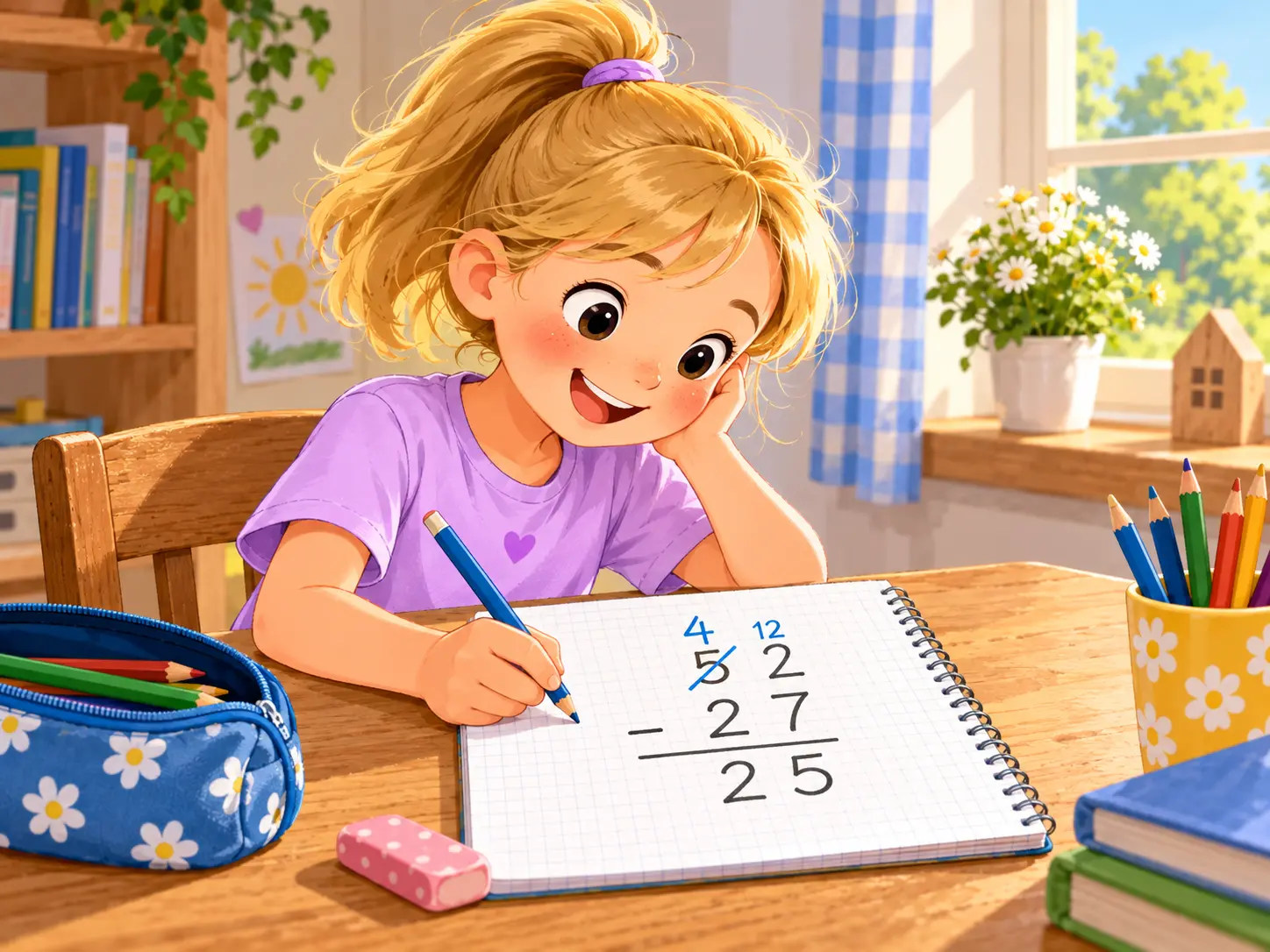 Schriftlich subtrahieren – Mathematik Klasse 3