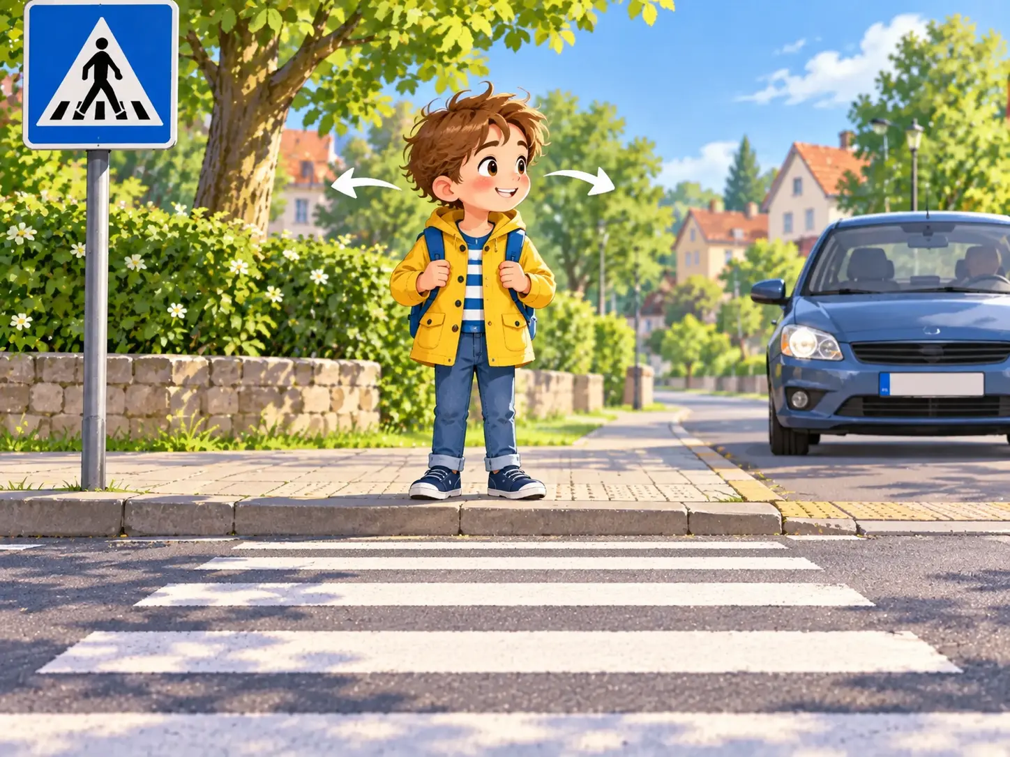 Sicherer Schulweg – Sachkunde Klasse 3
