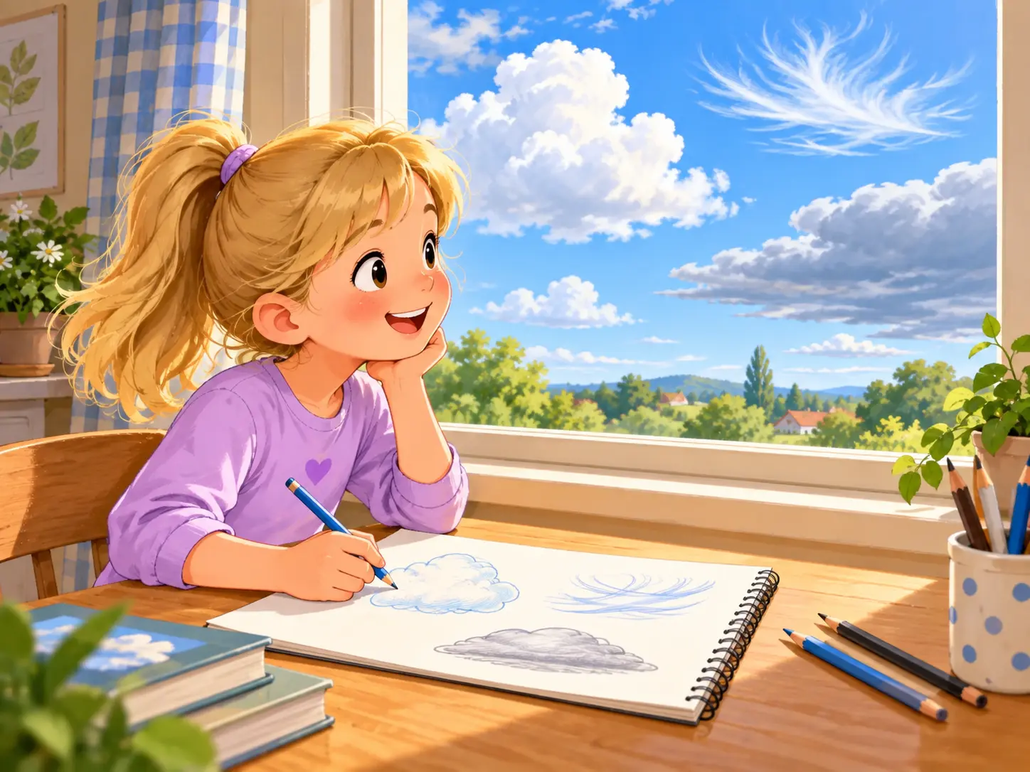 Nele beobachtet Wolken – Wolkenbildung im Sachunterricht Klasse 3