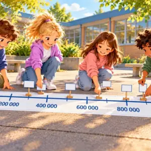 Zahlen bis 1.000.000 – Lernbild 1 – Mathematik Klasse 4