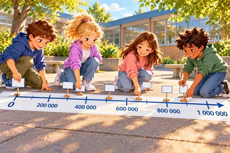 Zahlen bis 1.000.000 – Lernbild 1 – Mathematik Klasse 4